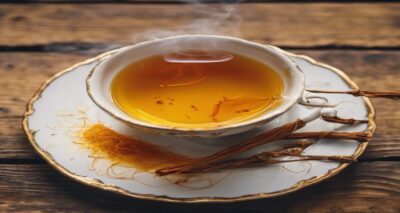 طرز تهیه چای زعفران